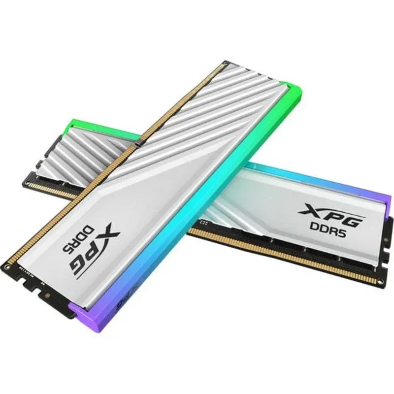 Memória RAM ADATA XPG Lancer Blade RGB 48GB 2x24GB DDR5 6000MHz CL36 AMD EXPO Branco