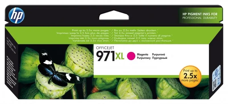 HP 971XL original Ink cartridge CN627A magenta