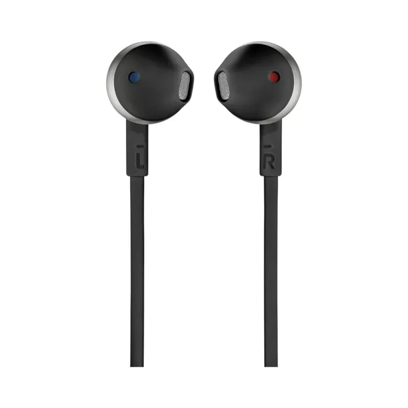 JBL EARPHONES TUNE T205 ECO 3.5" C/ BOLSA TRANSPORTE BLACK