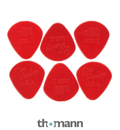 Dunlop Jazz I Red 6 Pack