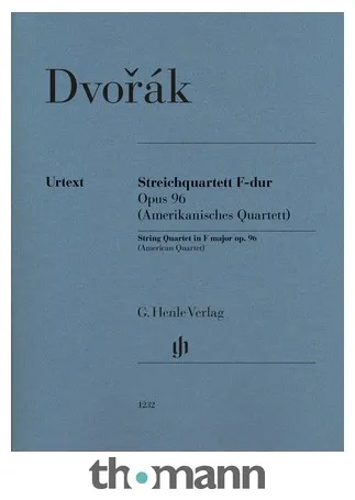 Henle Verlag Dvorak Streichquartett F-dur