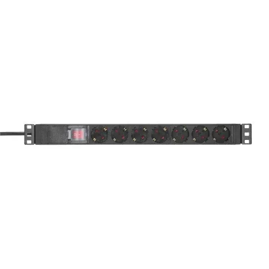 Adam Hall PAINEL RACK 1UN 7 TOMADAS SCHUKO 87471
