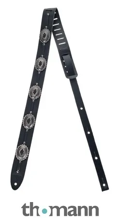 Richter Raw I Concho Guit. Strap BK/OS