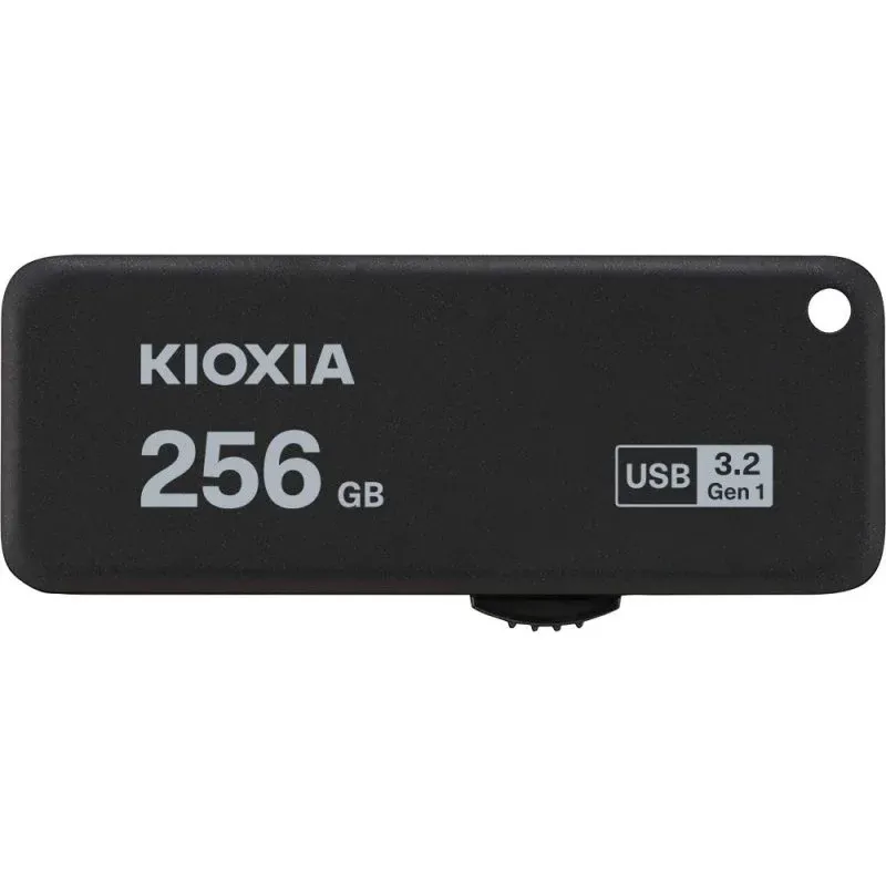 Pen Drive Kioxia TransMemory U365 256GB USB 3.2 Preto