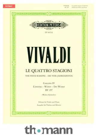 Edition Peters Vivaldi op.8 Nr.4 Winter