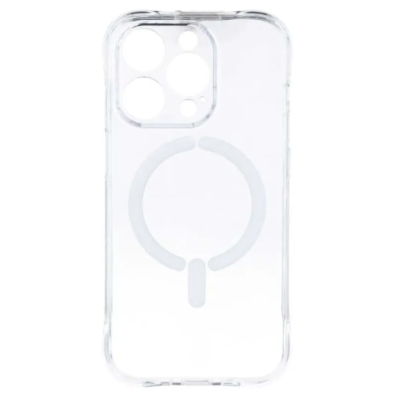 Funda para móvel Reforçada Antiyellow Transparente Compatível MagSafe para iPhone 14 Pro
