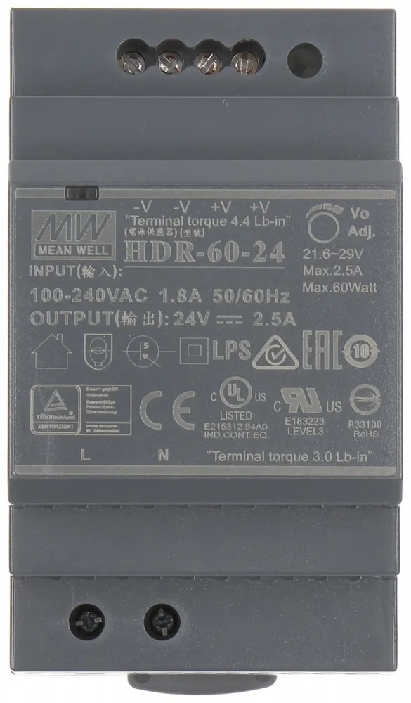 Hikvision DS-KAW60-2N Fonte de Alimentação para DS-KAW60-2N