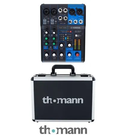 Yamaha MG06X Case Bundle