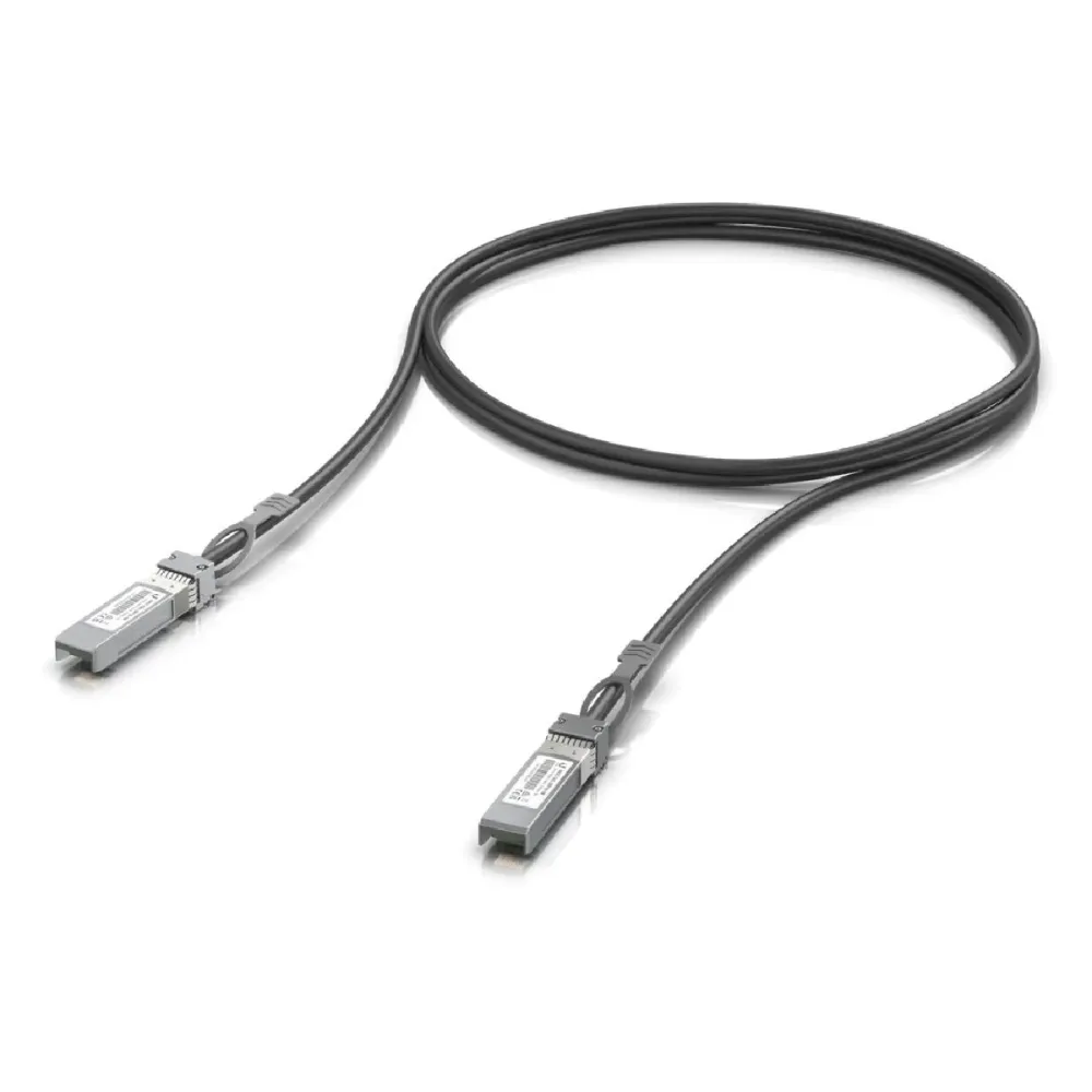 Cabo de Fibra Ótica Ubiquiti UACC-DAC-SFP28-1M SFP+ 25 Gbps 1M
