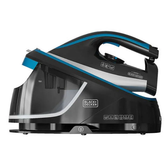 Ferro com Caldeira Black & Decker BXSS2401E 2400W 5 Bares Preto