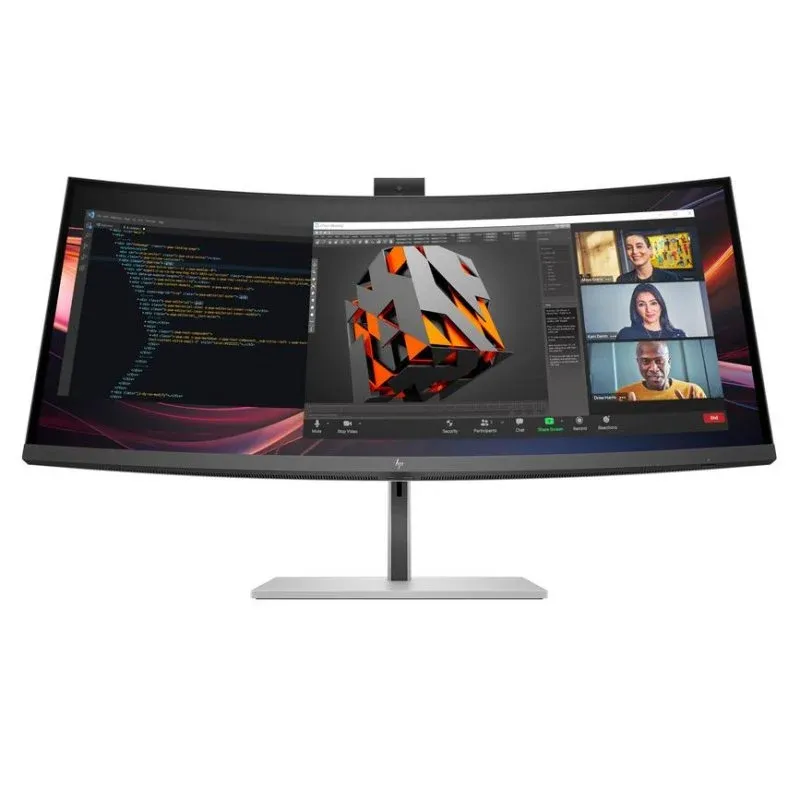 HP Series 7 Pro 734pm Monitor Curvo 34" UltraWide QHD 120Hz IPS Thunderbolt 4 IA Preto
