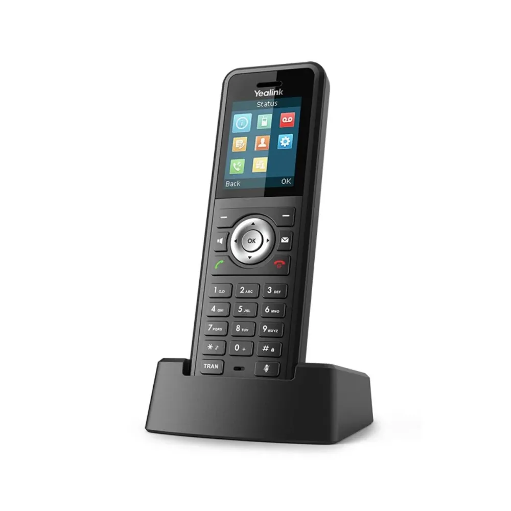 Telefone IP Sem Fios Yealink W59R DECT IP7 Preto