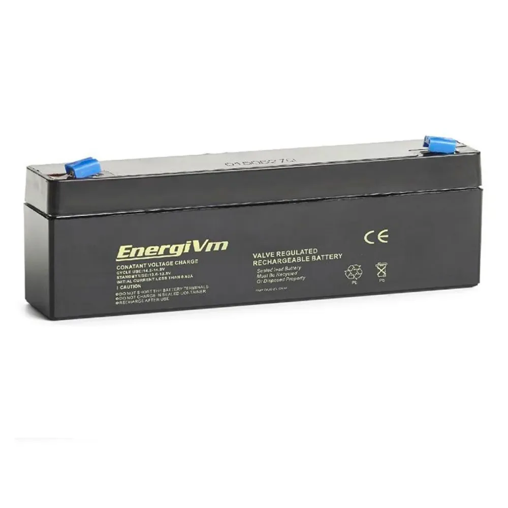 Bateria Chumbo EnergiVM 12V 7Ah MV1223