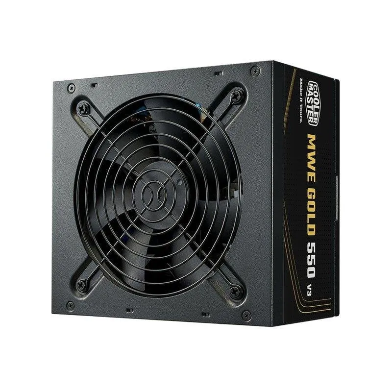 Fonte Alimentação Fonte de Alimentação Cooler Master MWE Gold V3 550W 80 PLUS Gold ATX 3.1 Não Modular