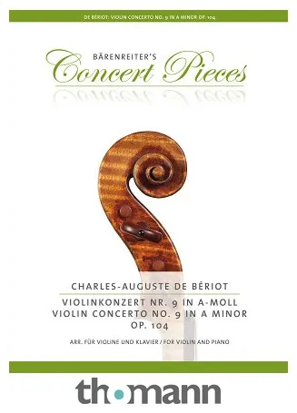 Bärenreiter Bériot Concerto 9 op.104