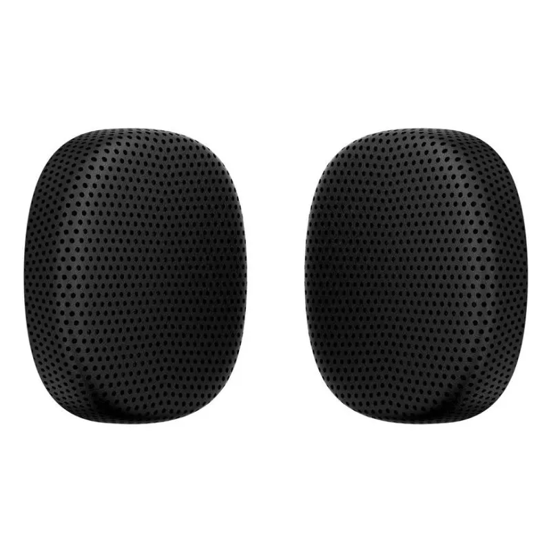 Auriculares Poly Mission 4/6 com almofadas em couro sintético preto, pack de 2