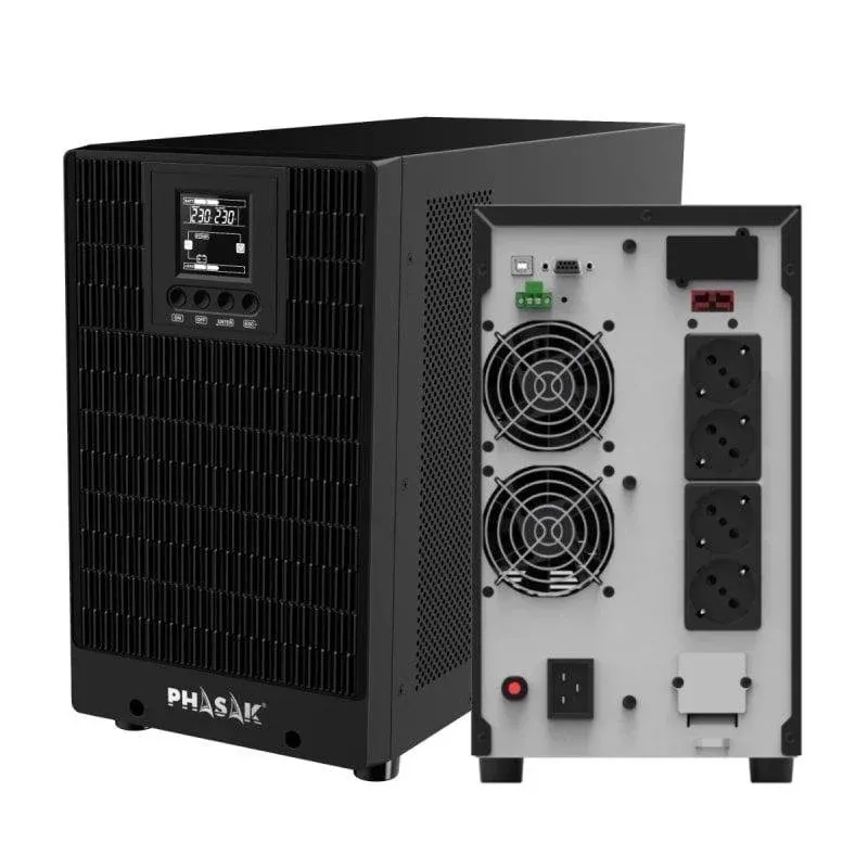 UPS Phasak PH9230 3000VA-2700W Preto
