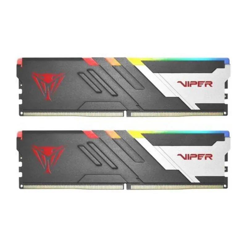 Memória RAM Patriot Viper Venom 64GB 2x32GB DDR5 5200MHz CL40 RGB Dual Channel Preta