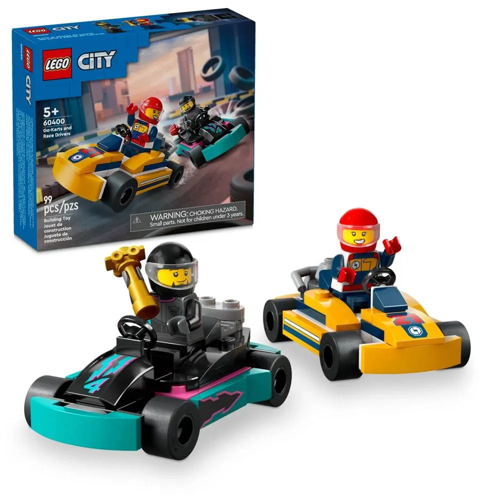 LEGO City Carros de Karting e Pilotos - 60400