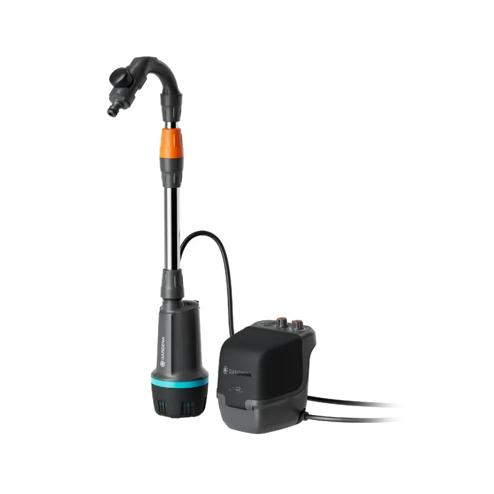 Kit Bomba de Água e Bateria Gardena 2400 ComfAuto 2400 l/h 18V Cinzento - 14605-20