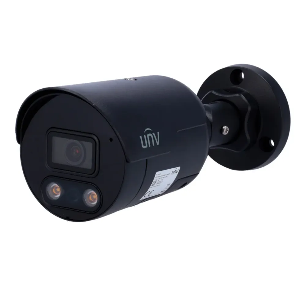 Câmara de Segurança IP Uniview Prime Bullet PoE 4MP 2.8mm - UV-IPC2124SB-ADF28KMC-I1-BLACK