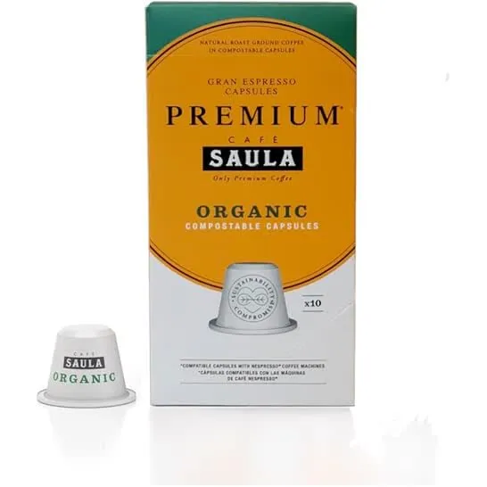 Cápsulas Saula 30338181 Premium Orgânico 10Cap Zero