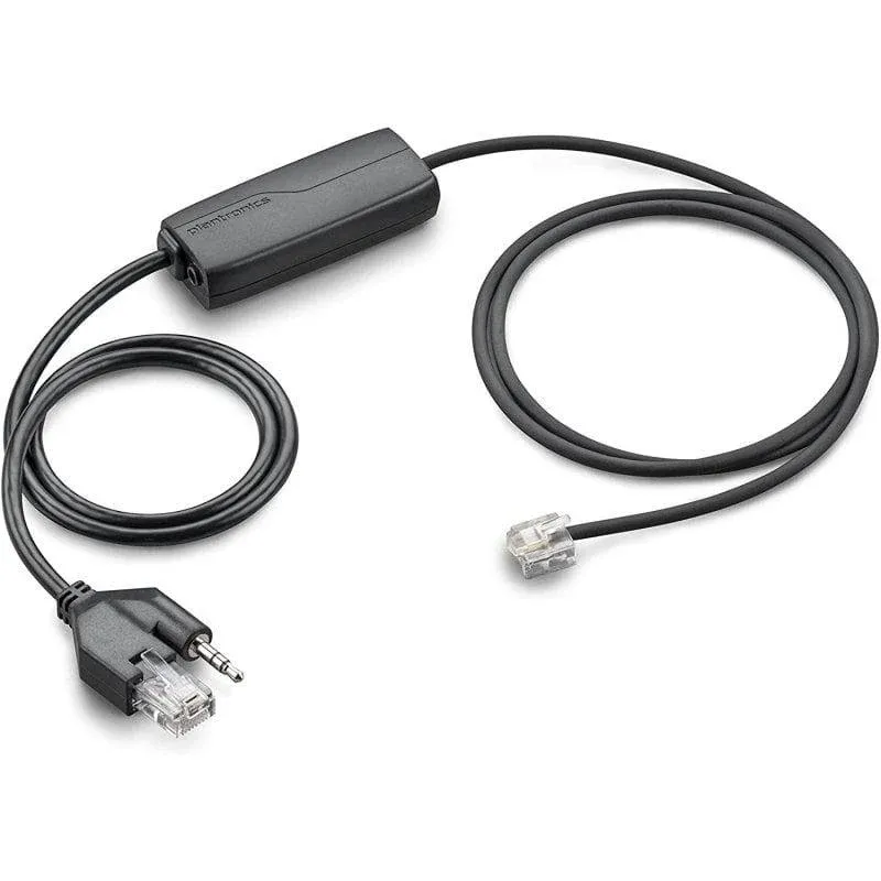 Acessório para auriculares Plantronics APS-11 cabo eletrónico para Siemens preto