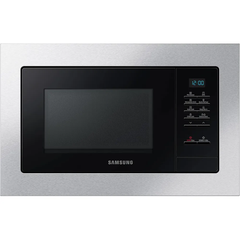 Micro-Ondas Encastre Mg23A7013Ct Grill 23L 1100W (Preto) - Samsung