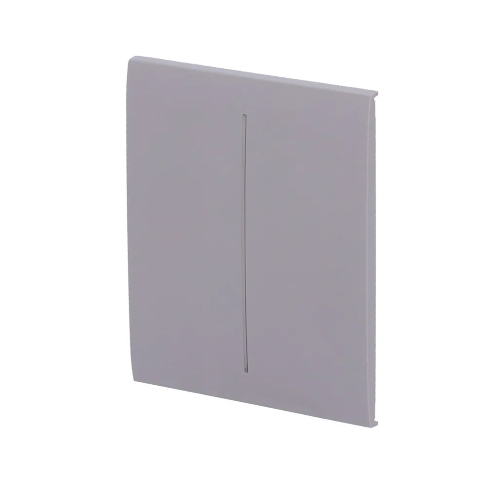 Painel Táctil Central para Interruptor de Luz Dupla Cinzento - AJ-CENTERBUTTON-2G-GRE