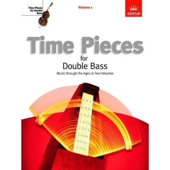ABRSM LIVRO Time Pieces for Double Bass Volume 1