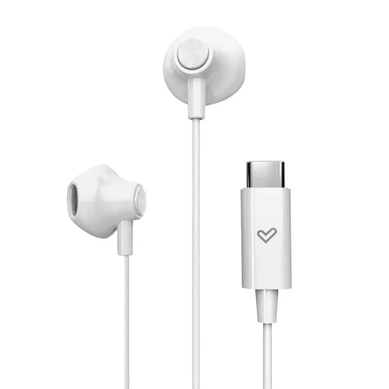 Auriculares Energy Sistem com cabo tipo C, microfone e som HD integrado