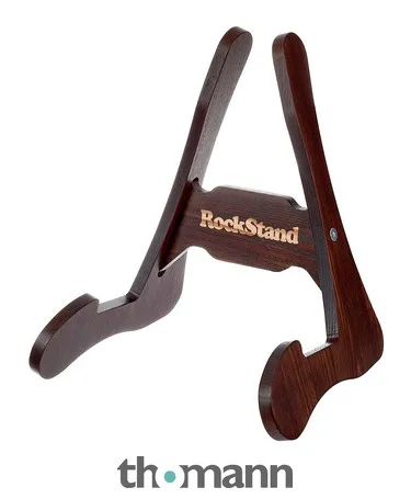 Rockstand Wood A-Frame Stand Brown Oak