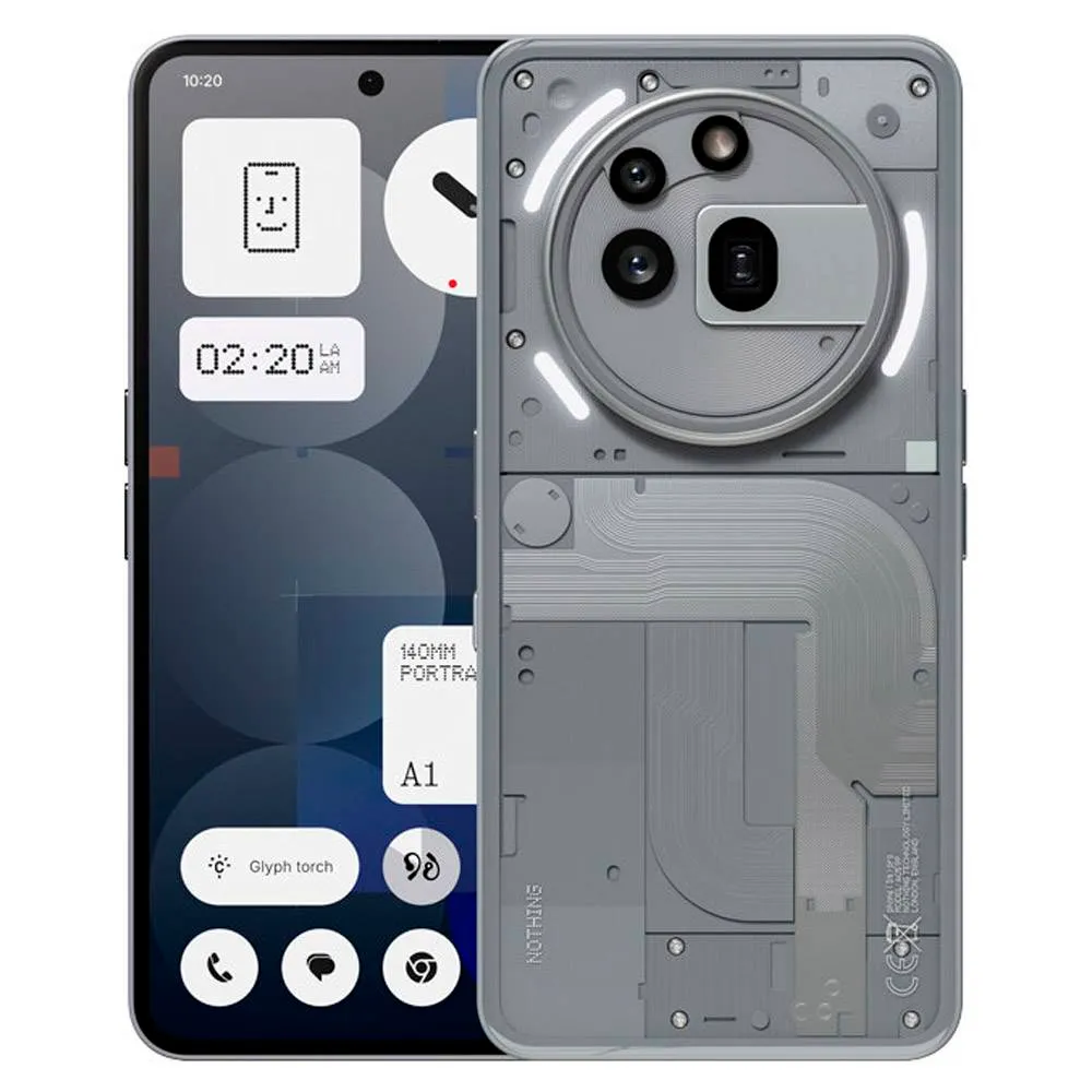 Smartphone Nothing Phone (3a) Pro 6.77 12GB/256GB Dual SIM Cinzento