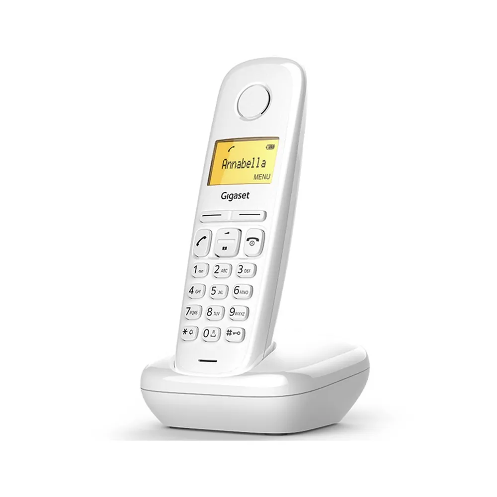 Telefone Fixo Sem Fios Gigaset A270 Branco