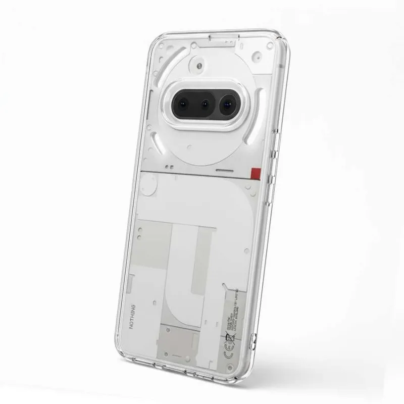 Funda para telemóvel Silicone Transparente Flexível TPU Antiderrapante para Nothing Phone 3a