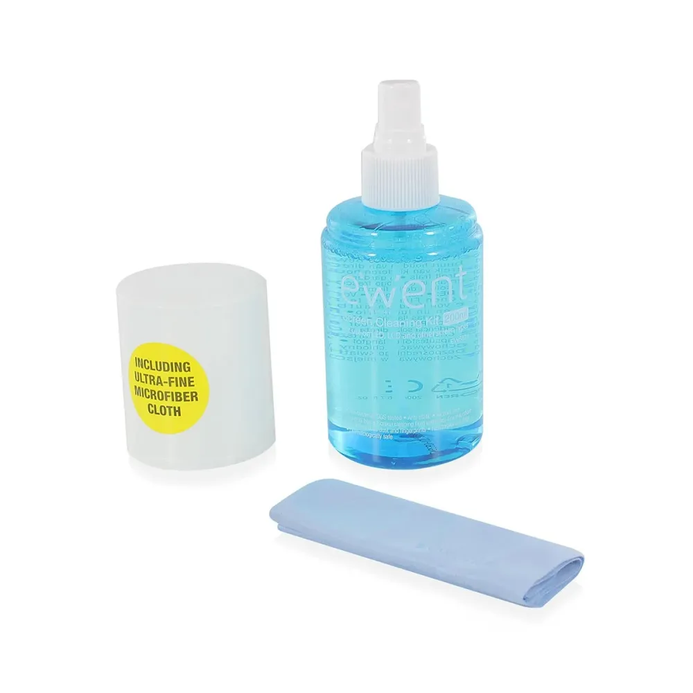 Kit Limpeza do Monitor EWENT EW5671 Spray + Pano