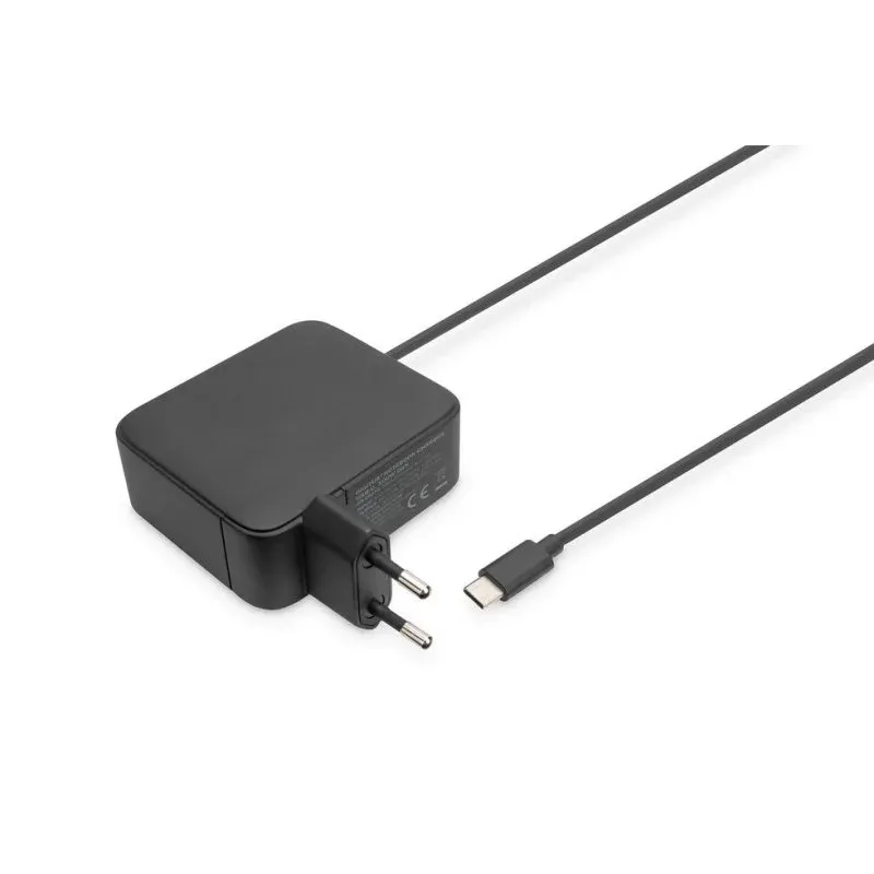 Fonte de Alimentação Digitus USB-C 100W GaN Eficiência Avançada Compacta