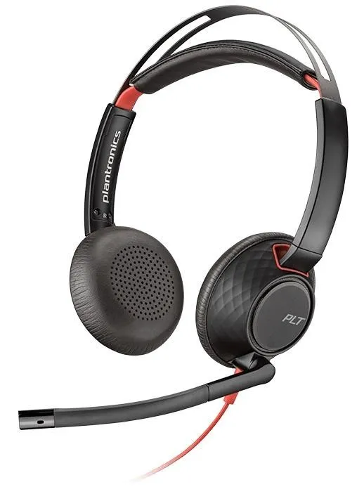 POLY Blackwire 5220 Headset Wired Head-band Calls/Music USB 207586-01