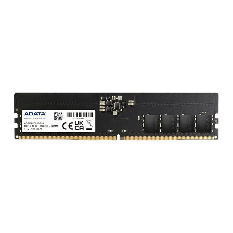 Memória RAM ADATA 16GB DDR5 4800MHz (1X16GB) CL40
