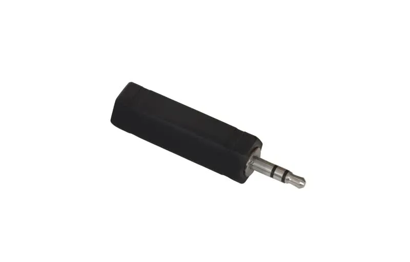 Ficha Adaptadora Jack 3,5mm Macho Stéreo -> Jack 6,3mm Fêmea Stéreo - AA-453