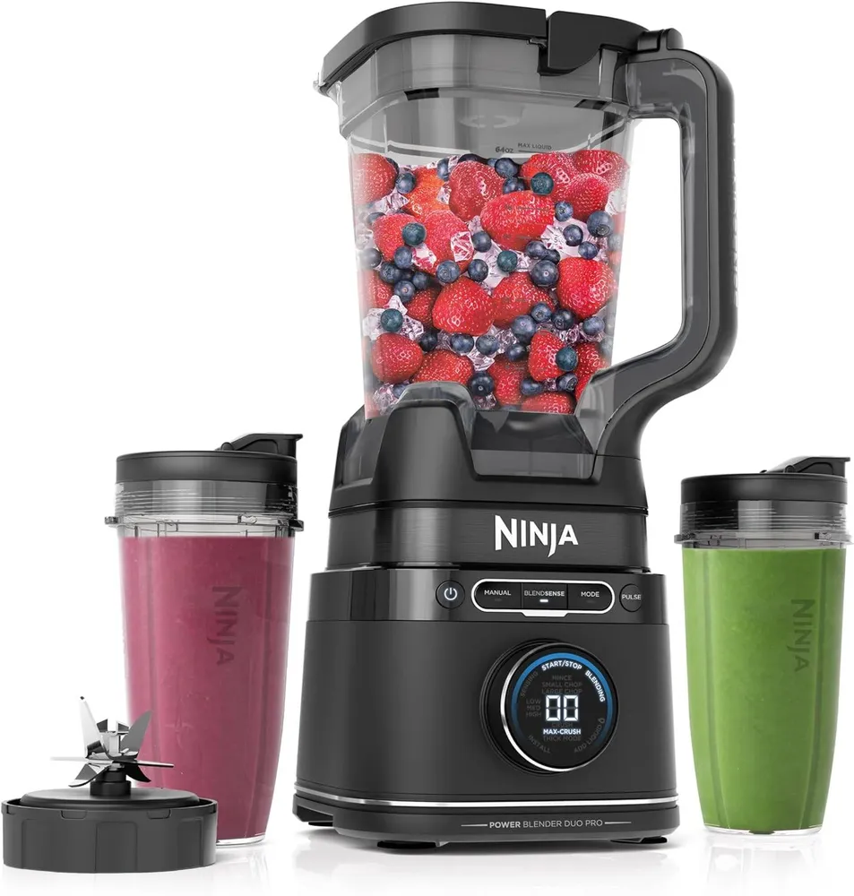 Liquidificadora Ninja TB301EU Detect Power Pro 2 em 1 1200W 2.1L Preta