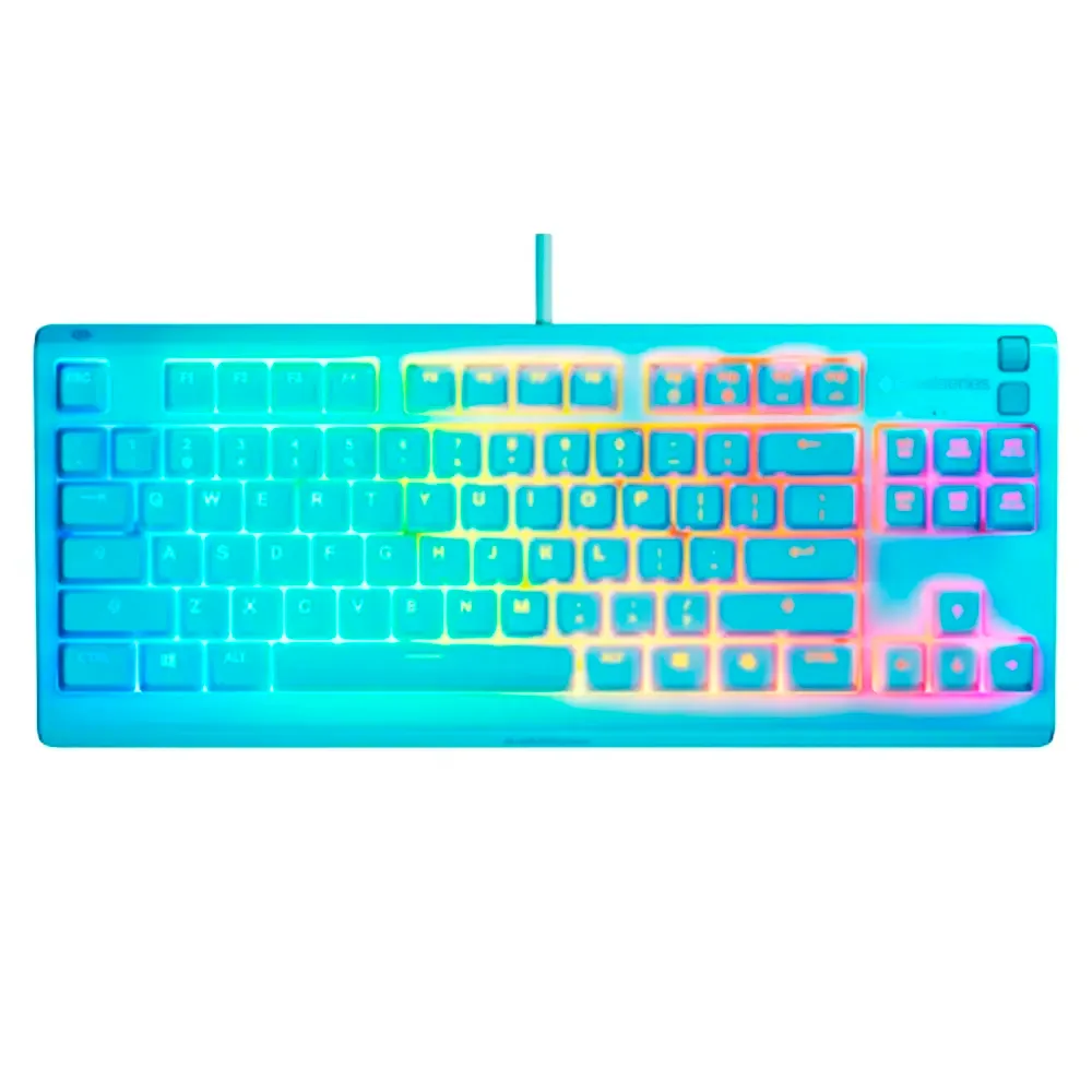Teclado Steelseries Apex 3 TKL RGB US Aqua