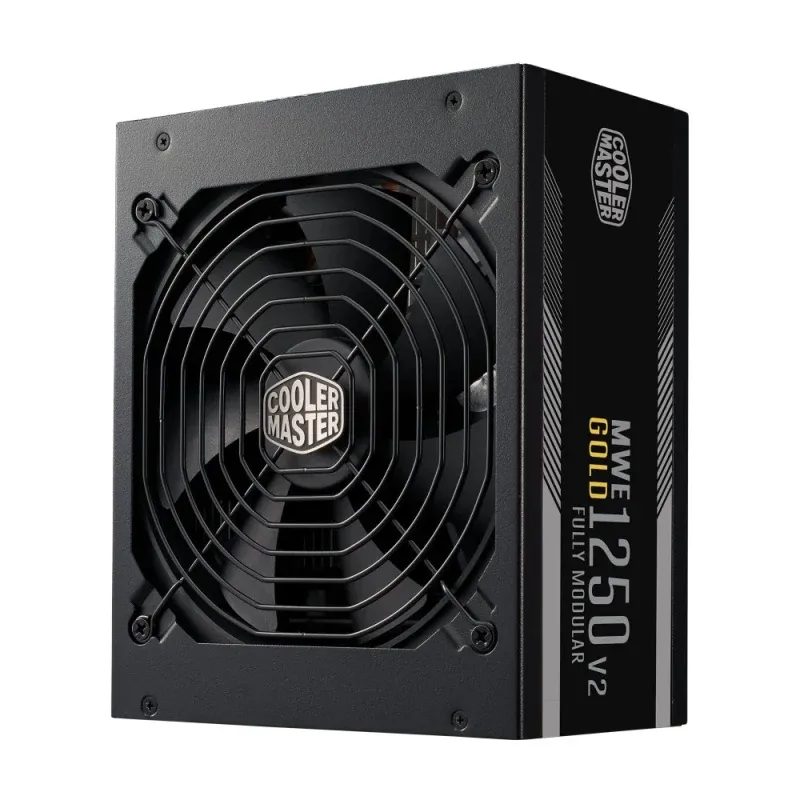 Fonte de Alimentação ATX Cooler Master MWE V2 1250W 80+ Gold Modular