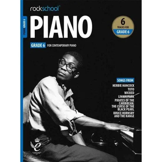 Rockschool LIVRO Piano Grade 6 2019