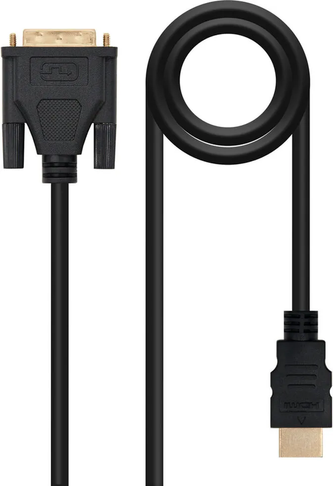 Cabo DVI a HDMI Nanocable DVI18/1/M-HDMI A/M 1.8 M