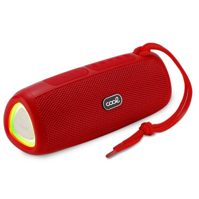 Cool Joy Coluna Bluetooth Vermelha 12W