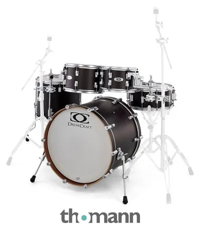 DrumCraft Series 6 Standard Satin Black