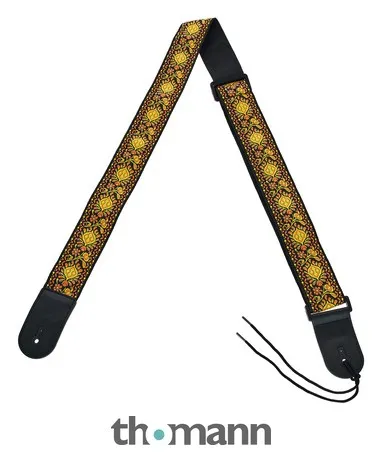 Richter Guitar Strap Ret. Jacqu.Yellow