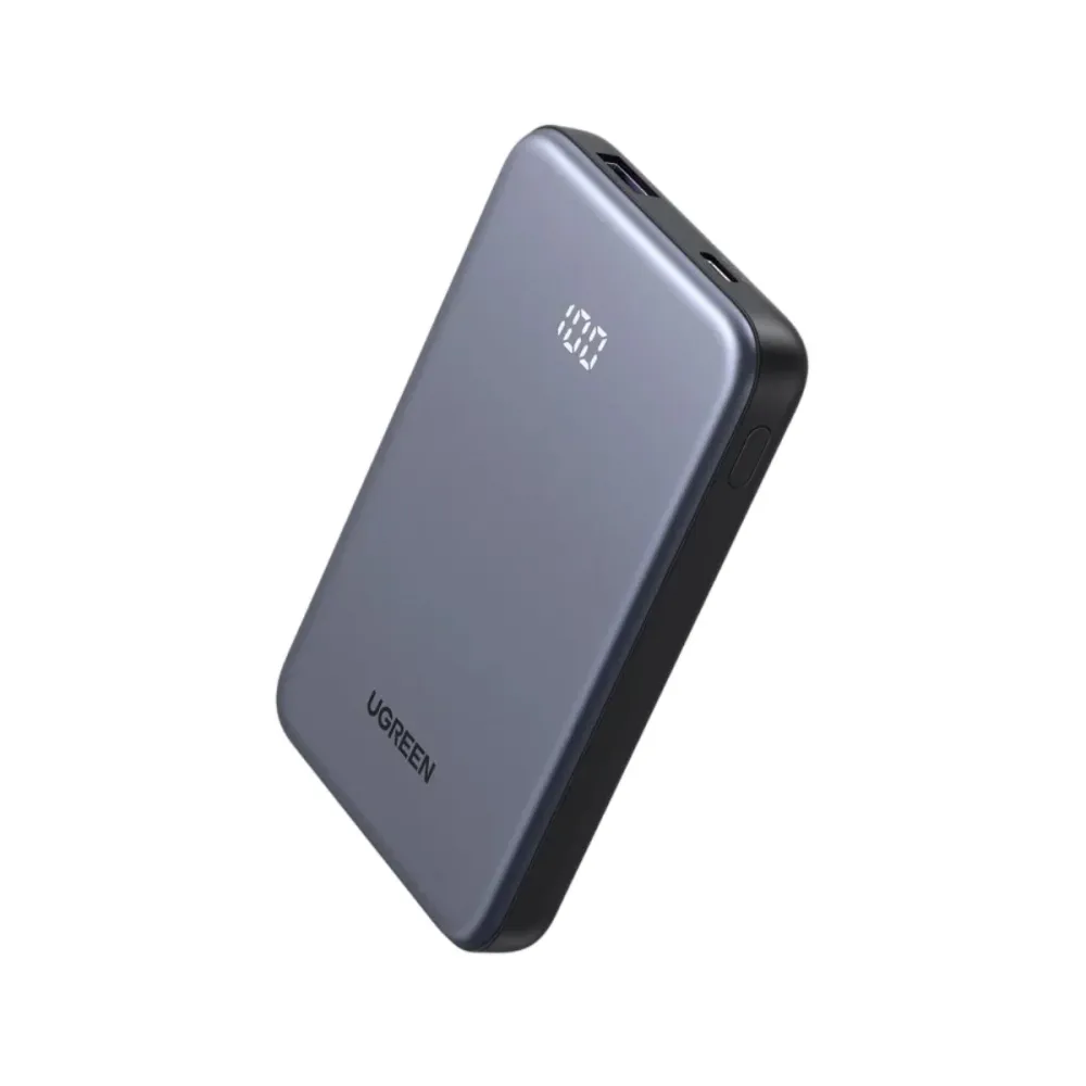 Powerbank UGreen PB507 10000 mAh 22.5W QC + PD Cinzento