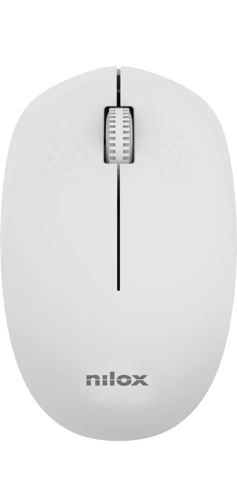 Rato Nilox Sem Fio 1000 Dpi Branco